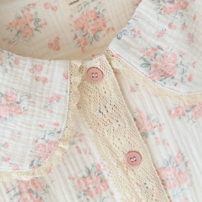 Vintage Bloom - 100% Muslin Cotton Pajama