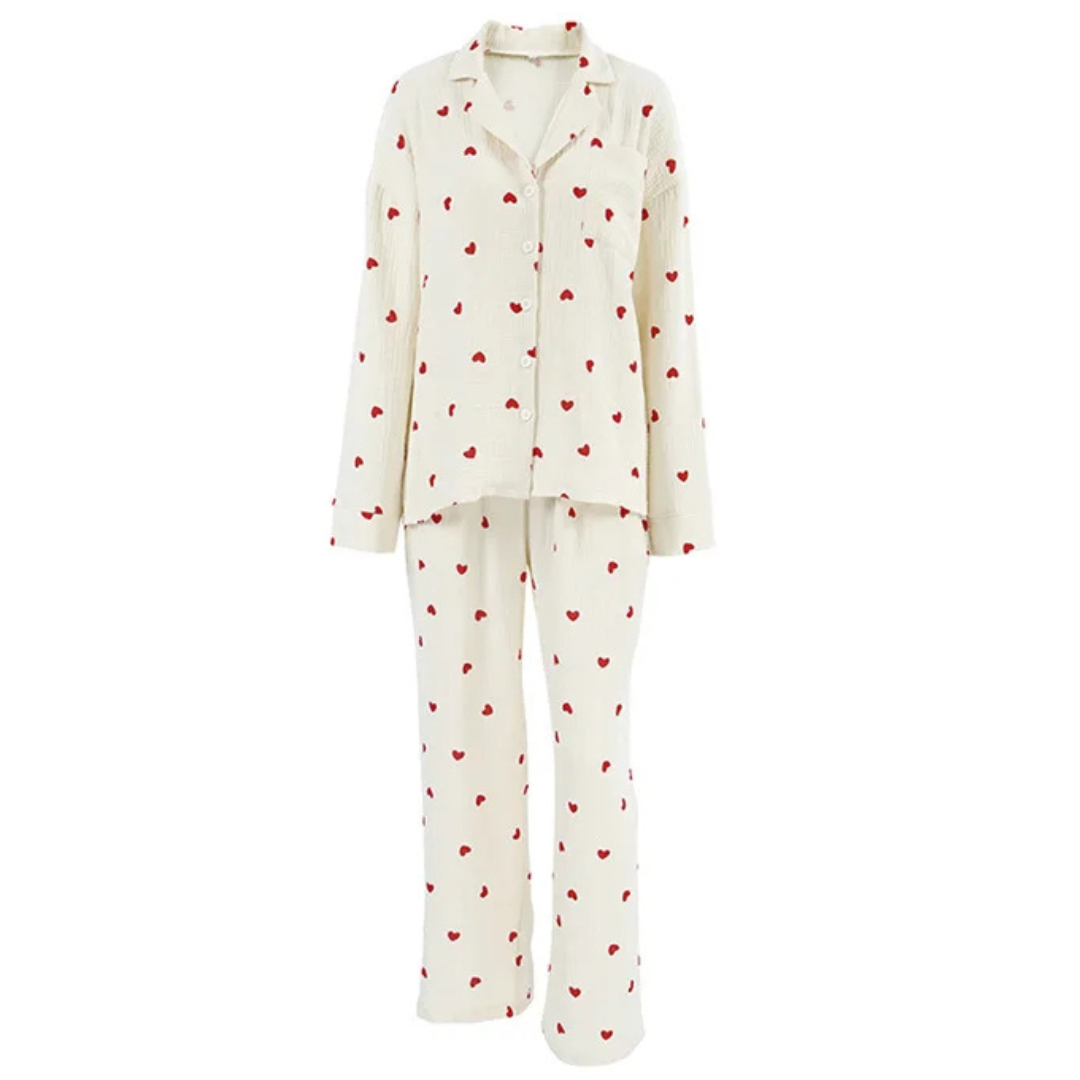 The Blush – 100% Muslin Cotton Pajama