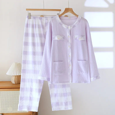 Mia - 100% Muslin Cotton Pajama