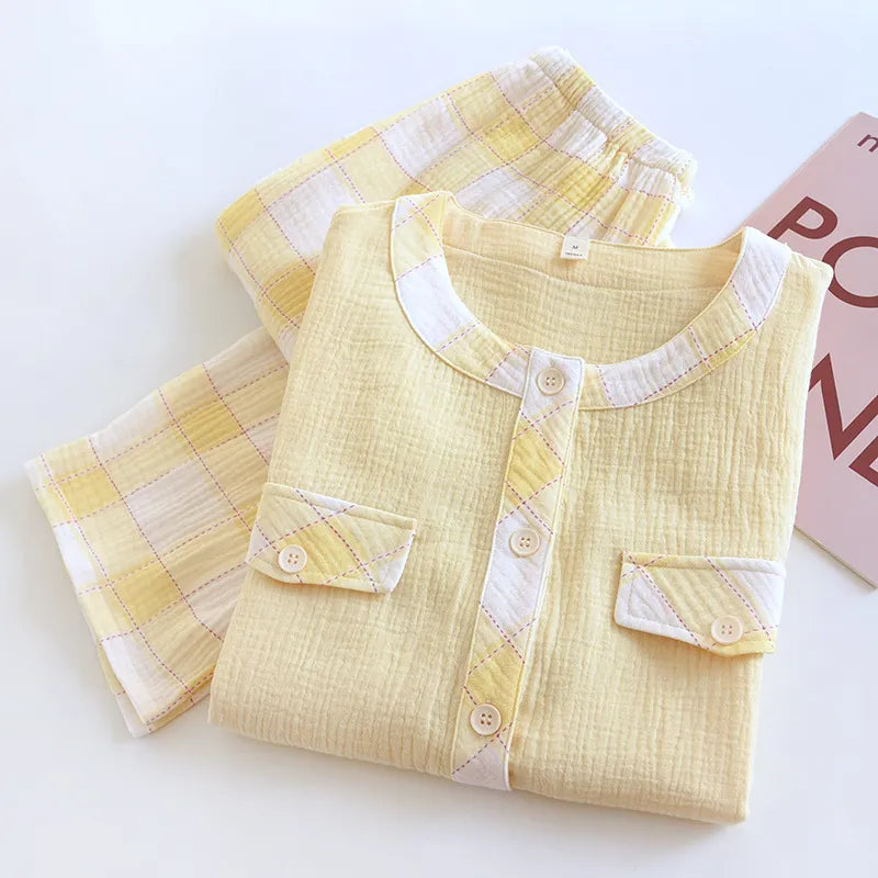 Mia - 100% Muslin Cotton Pajama