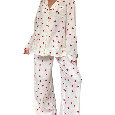 The Blush – 100% Muslin Cotton Pajama