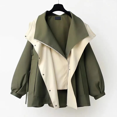 Scarlett™ - Elegant Extended Waterproof Trench Coat