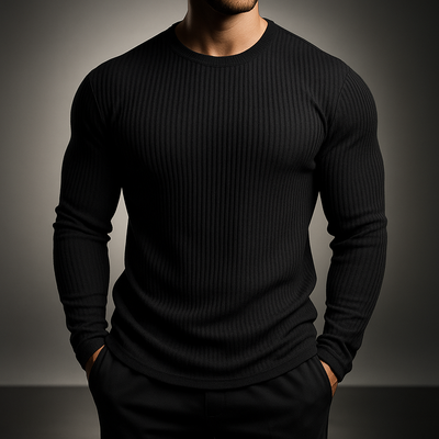 Gervase - Rib Knit Sweater
