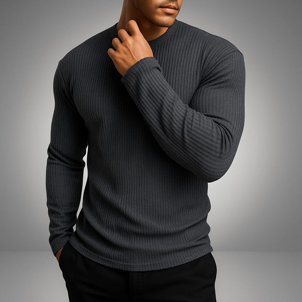 Gervase - Rib Knit Sweater