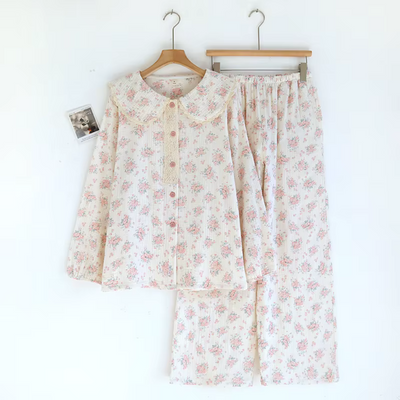 Vintage Bloom - 100% Muslin Cotton Pajama