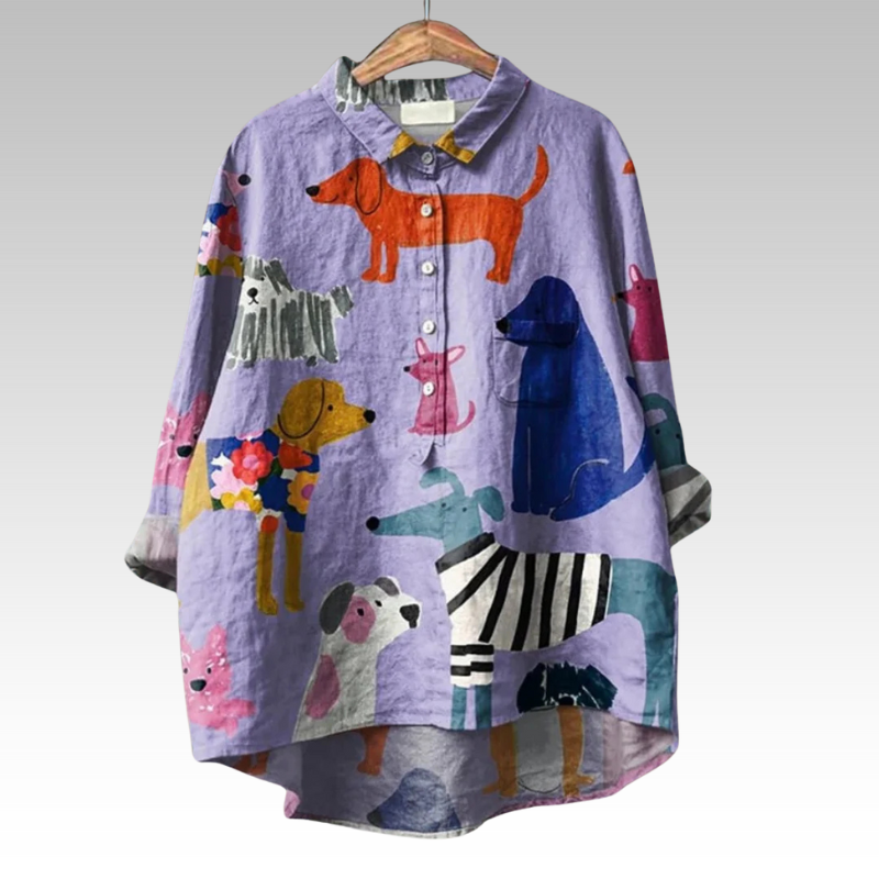 Juliana - Classic Floral Blouses