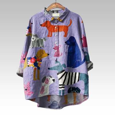 Juliana - Classic Floral Blouses