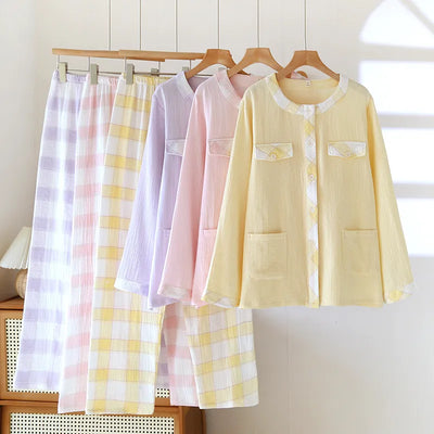 Mia - 100% Muslin Cotton Pajama