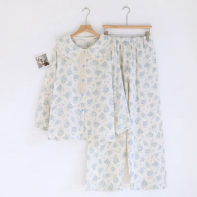 Vintage Bloom - 100% Muslin Cotton Pajama