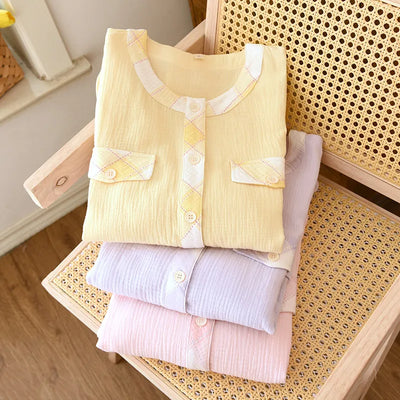 Mia - 100% Muslin Cotton Pajama