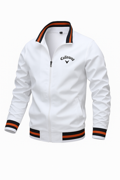 Jason - Embroidered Callaway Zipper Jacket