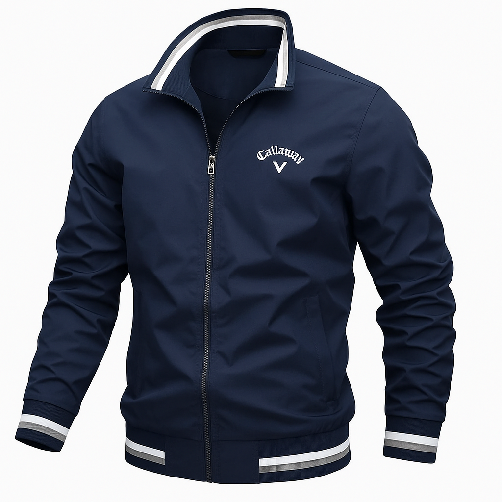 Jason - Embroidered Callaway Zipper Jacket