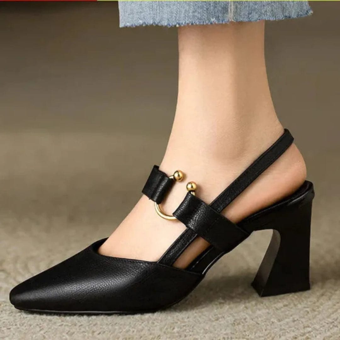Angela | Stylish Slingback Heels