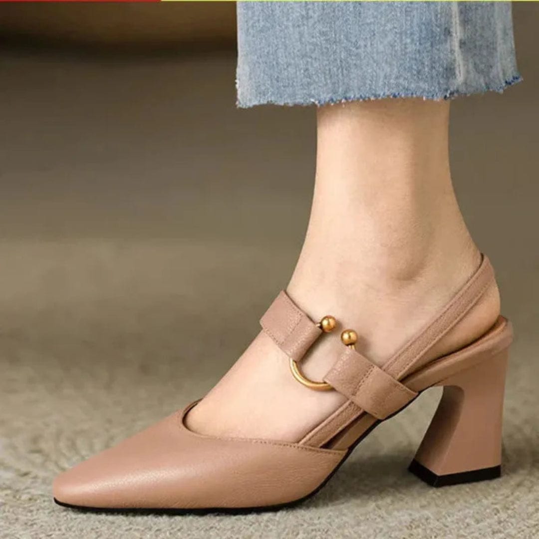 Angela | Stylish Slingback Heels