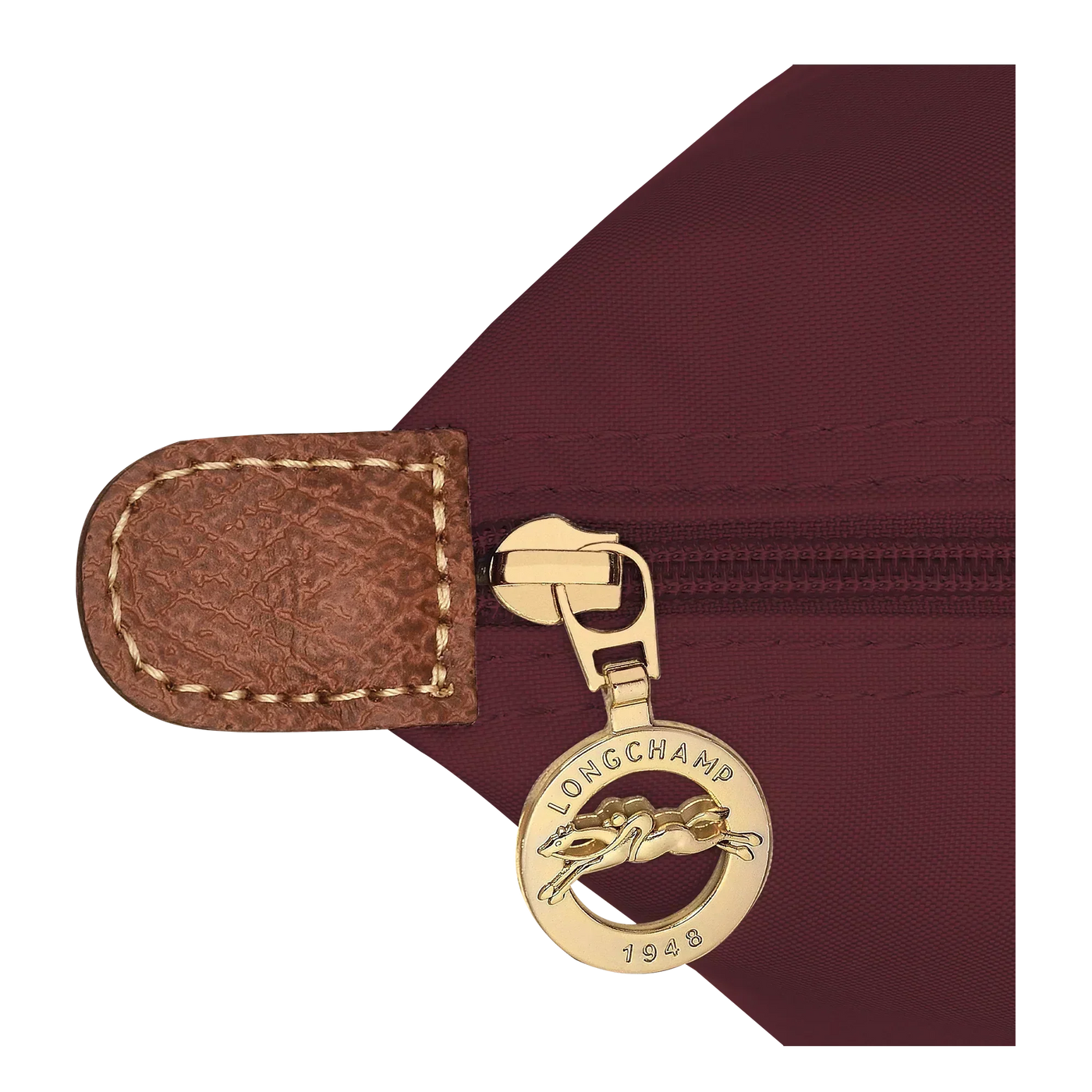 Longchamp - Large Le Pliage Tote, Burgundy