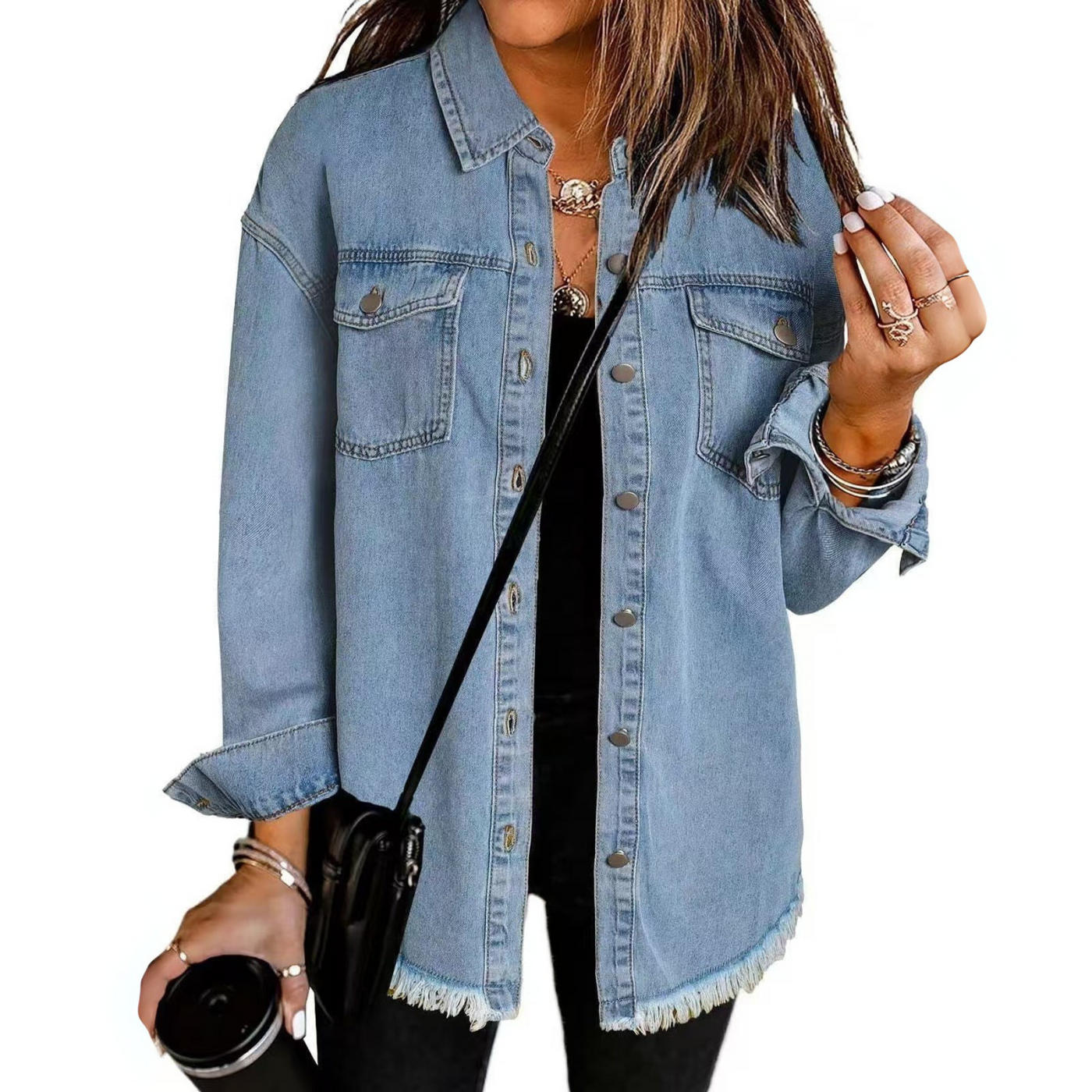 Stefania™ | Timeless Style Denim Jacket