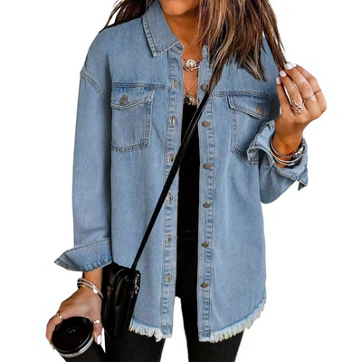 Stefania™ | Timeless Style Denim Jacket