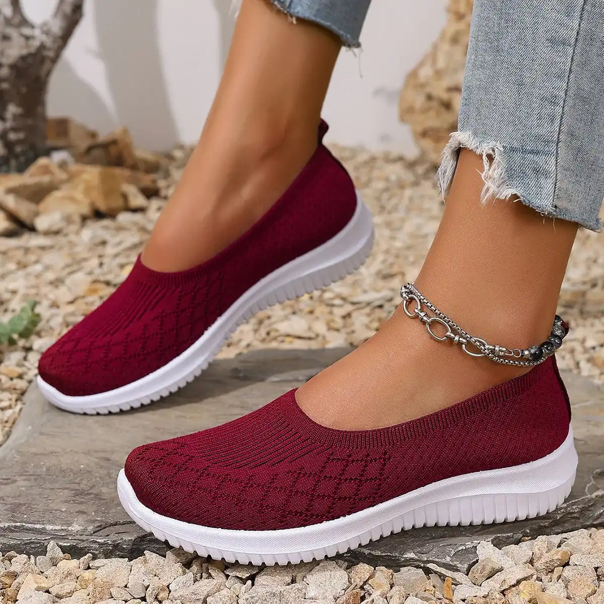 Redina | Anti-Slip Breathable Slip-Ons