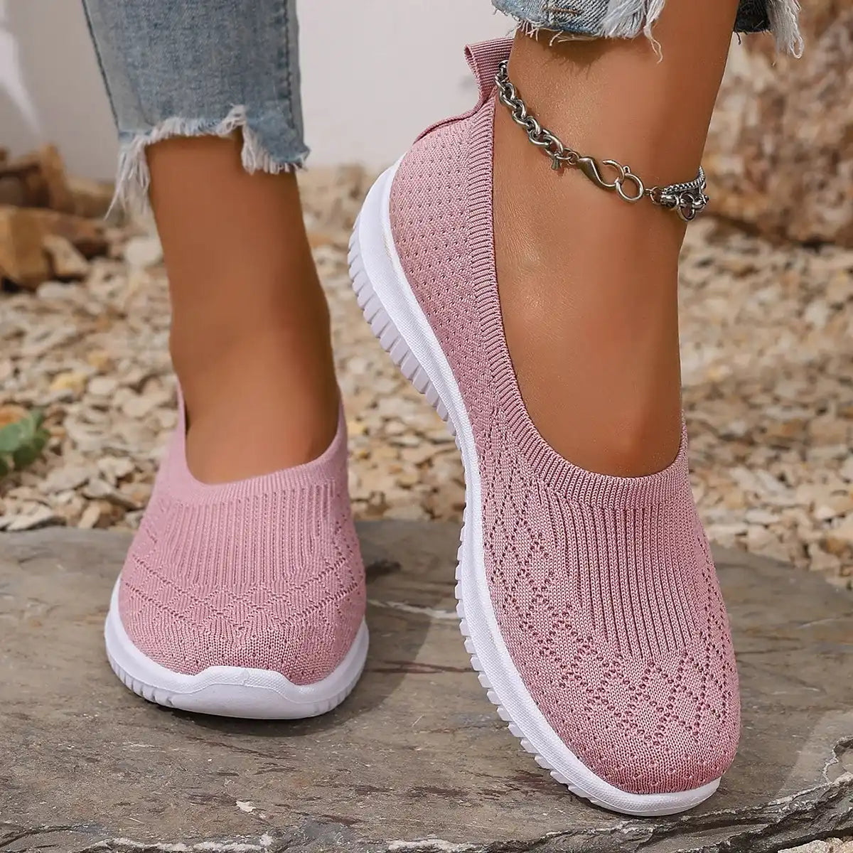 Redina | Anti-Slip Breathable Slip-Ons