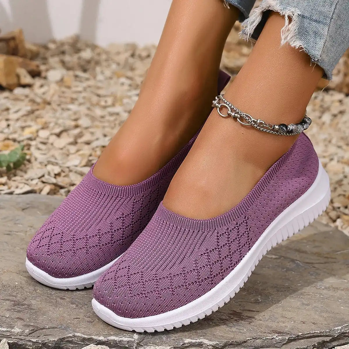 Redina | Anti-Slip Breathable Slip-Ons