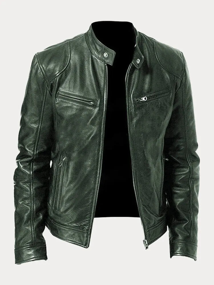 Chiron - Casual Leather Jacket