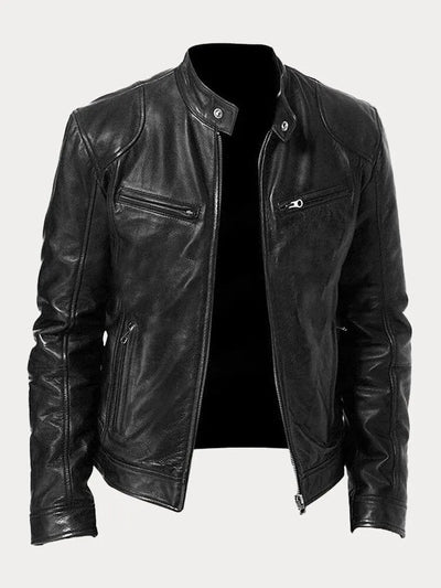 Chiron - Casual Leather Jacket