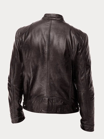 Chiron - Casual Leather Jacket