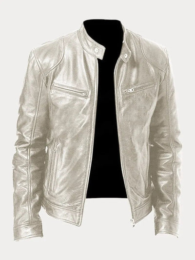 Chiron - Casual Leather Jacket