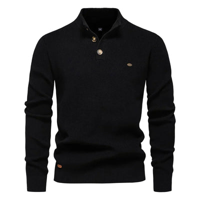 William - Sweater With Button Design