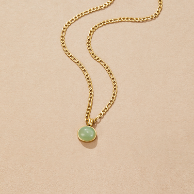 Liza Jade Hanging Necklace