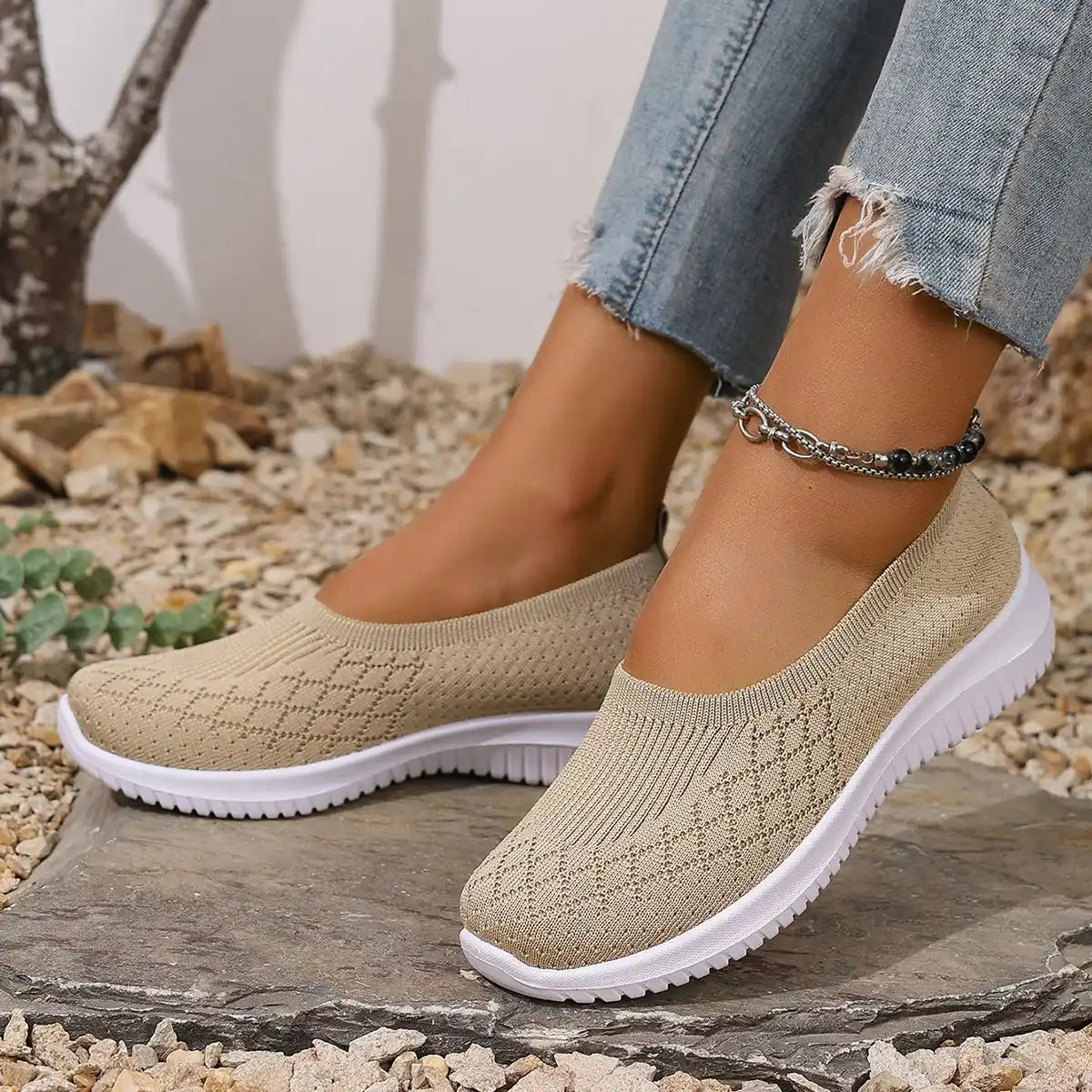 Redina | Anti-Slip Breathable Slip-Ons