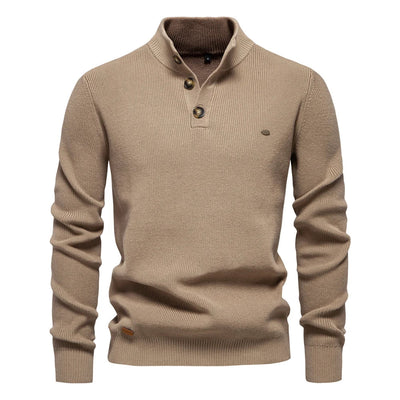 William - Sweater With Button Design