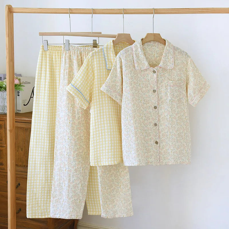 Lila – 100% Muslin Cotton Pajama