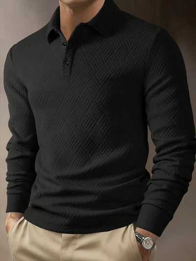 Kenric - Casual Button-Up Textured Shirt