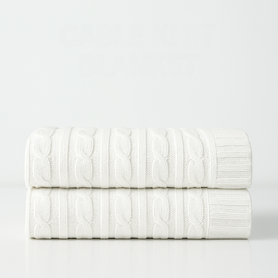 The Knitted Blanket - 100% Cotton