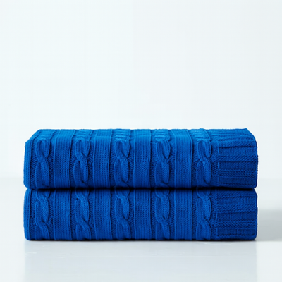 The Knitted Blanket - 100% Cotton