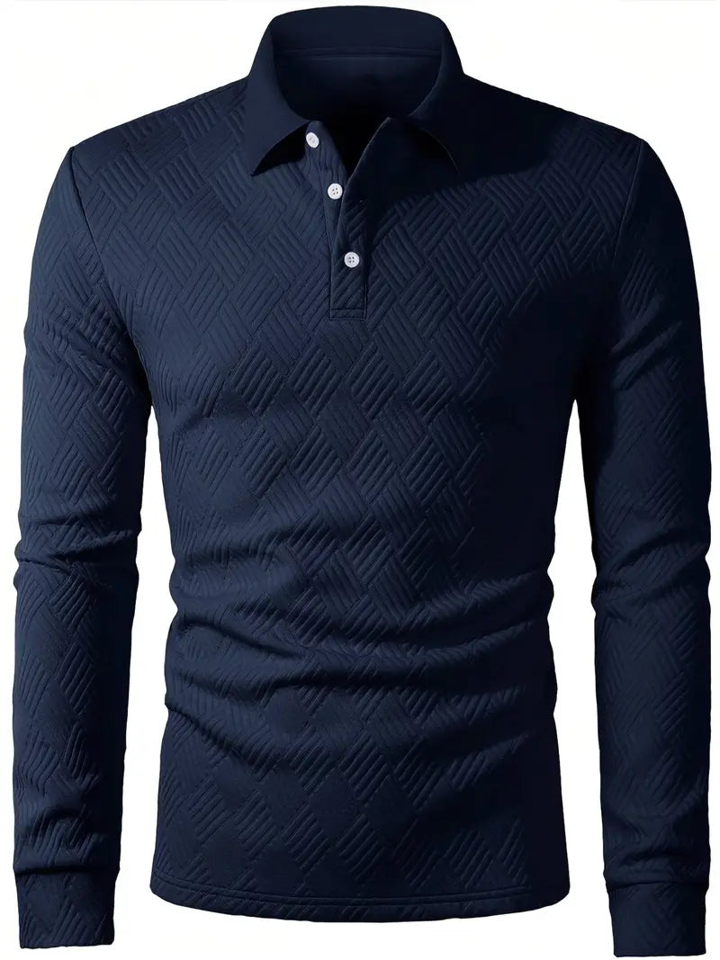 Kenric - Casual Button-Up Textured Shirt