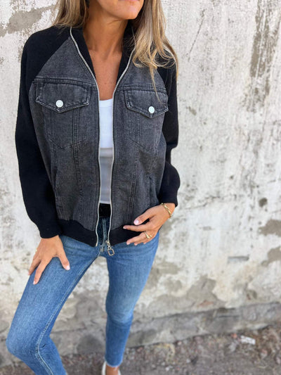 Zoe™ - Elegant Denim Jacket for a Trendy Look