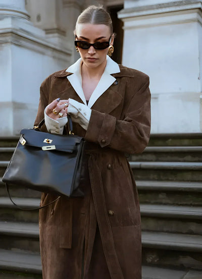Isabella | Exclusive Double-Breasted Trench Coat – Limited Edition
