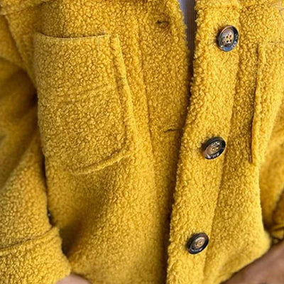 Zoe™ - Elegant short wool jacket with lapels for a chic and sophisticated look