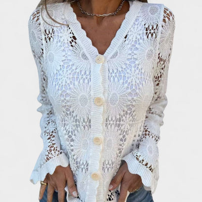 Sofia - CROCHET LACE CARDIGAN
